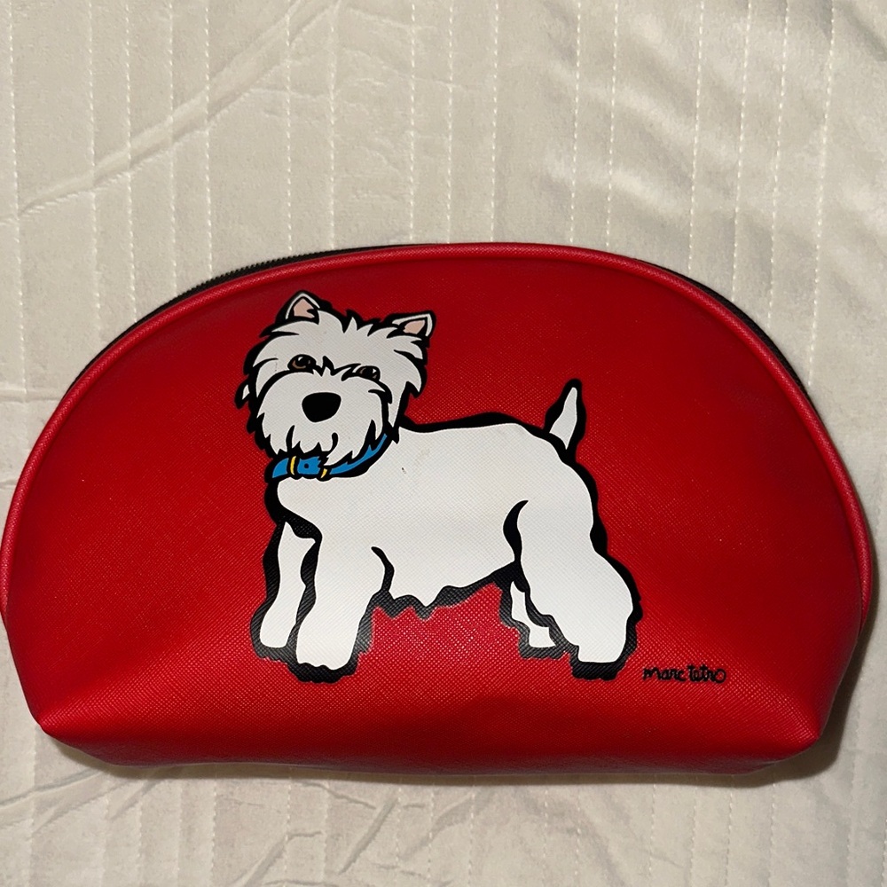 Marc Tetro “Westie” West highland Terrier Travel Bag.